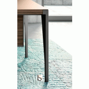 Bureau droit X9- Officity - 200, Noyer américain_2