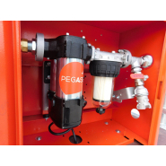 Remorque citerne avec pompe électrique 12V 50 l/min