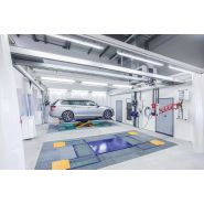 Table élévatrice - Levage de véhicules en carrosserie automobile - Charge 2,5 T à 2,8 T - Hauteur de travail 1000 mm_2