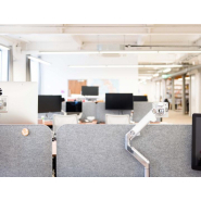 Panneau de séparation acoustique BUZZIDESK - Ref : 140x40_2