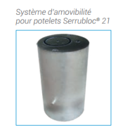 Potelet agglo pour aménagement de la rue - Tube acier Ø76/102 mm - Versions standard, haute visibilité et accessoires_2