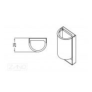 Poubelle publique Start 03.044.Sc - Zano - acier au carbone - durable et moderne_2