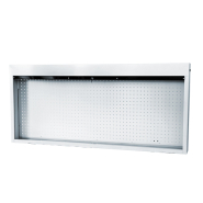 Armoire à rideaux - Panneau perforé pour outils - Serrure intégrée - Dimensions multiples disponibles_2