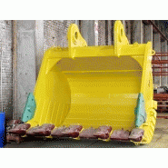 Godet rétro pour pelle hydraulique Komatsu