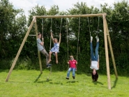 Portique bois ado/adulte 3,00 m - Oliver - 4 agrès_2