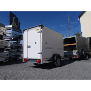 Remorque fourgon pour 1 quad - humbaur - 5190_2