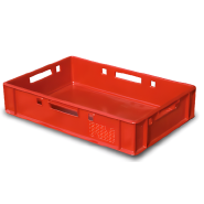 Bac alimentaire pour viande - 600 x 400 mm - PEHD - Norme Europe - Disponible en plusieurs coloris_2