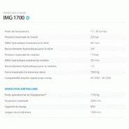 Pinces multi grab Indeco IMG 1700D - Pinces de tri, démolition, manutention et chargement_2