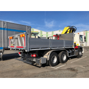 Plateau en aluminium porte-matériaux pour véhicule poids lourds ptac &leq; 32000kg - hpc