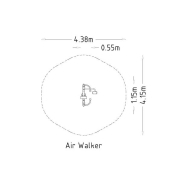 Équipement de fitness extérieur - Gym Air Walker 8054660 - Hags - Tonification des mollets et cuisses, amélioration cardiovasculaire_2