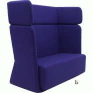 Canapé Softline Basket- 2 places - Feld Mauve 581, Haut_2