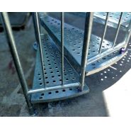 Escalier hélicoïdal stairbat - acbi - hauteur des marches 185 mm - largeur de passage 800 ou 900 mm - diamètre 1880 et 2080 mm_3