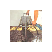 Transporteur de chapes Tragen B200 - dimensions réduites - alimentée par compresseur de 2000L - 220V monophase_2