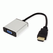 VALUE Adaptateur HDMI vers VGA+Audio 3,5mm, Stéréo_2