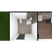 Container Pool House de 20m², composée d'une alimentation et évacuation d'eau dans la pièce ouverte - NOUMEA_2