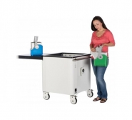 LocknCharge iQ30 - Chariot mobile pour 30 Apple iPad avec synchronisation et chargement efficaces_2