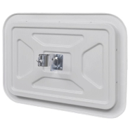 Vidaxl miroir de trafic convexe rectangulaire 40x60cm avec réflecteurs 141682_2