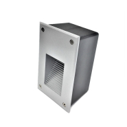 Éclairage mural extérieur encastrable LED vertical - robuste et architectural - WARREN 2 - IP65 IK10 - 112 lm_2