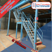 Mezzanine - 878m² - Poutre en IPN 16mm d'épaisseur - 800kg/m²_2
