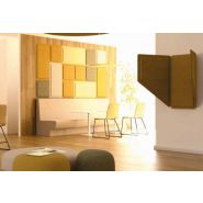 Panneau acoustique - réduction des nuisances sonores - fixation murale, plafond ou sur pied_2