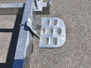 Porte bateau multi-rouleaux GALAXY - GE13 - PTAC : 1350Kg - 1 essieu - Sun Way - Reference -FOURGON_C500_ALU_2