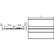 Rail de stationnement plat/haut (ensemble) -1 ensemble_2
