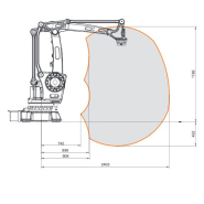 ROBOT 6 AXES INDUSTRIEL ABB IRB 460_2