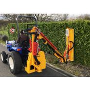 Taille-haie hydraulique KIROGN TH 395R avec couteaux polychromés pour encrassement réduit