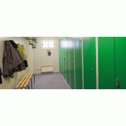 Bungalow de chantier origin / modulaire / base vie / ossature en métal / parois en panneau sandwich_2