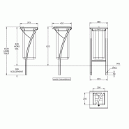 Corbeille Horizon acier 50 L Vigipirate_2