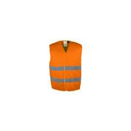 Gilet haute visibilité en polyester - Fermeture auto-agrippante - Coloris orange - Normes EN ISO 13688 et EN ISO 20471_2