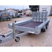 Remorque porte-engin - PTAC 2600 kg - Hulco Terrax_2