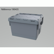 Bac navette économique - 190438 – Gris - 600 x 400 x 416 mm_2