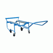 Chantier à fût 60 à 220 L - dossier amovible - 250 kg_2