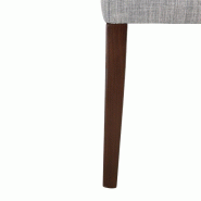 Chaises Bolero Chiswick grises - Lot de 2 - DT696 | Fameg_2