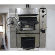 Four à bois à sole tournante Minirotor - 2,7m2 - robuste, isolation thermique, boulangerie, pâtisserie, traiteur_2
