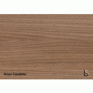 Table de réunion ronde Idea, pied central - Quadrifoglio. - Blanc 9010, 100, Noyer canaletto_2