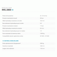 Pinces multi grab IMG 2800H - Indeco Ind. Spa - pour démolition, tri et manutention_2