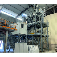 Centrale à mortier sec automatique 50 à 100t/h - ARCEN - système EUROXXI - malaxeurs MEH_2