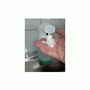 Distributeur a remplissage sgm electrique pour savon mousse +3 piles+ savon mousse 250ml_2