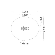 Équipement de fitness extérieur - Gym Twister 8061235 Hags pour rééducation et remise en forme_2