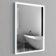 Miroir De Salle De Bain Anti-buée Miroir Lumineux Led Blanc Froid 90 * 65cm  à Prix Carrefour