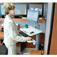 WorkFit C-Mod, Single Display Sit-Stand Workstation_2