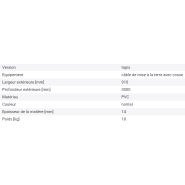 165104W - Tapis antistatique avec câble de terre, anneau de raccordement et surface antidérapante_2