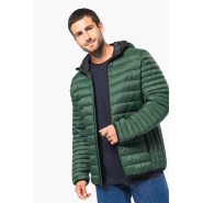 Doudoune légère avec capuche pour homme - Réf: K6110 - Chaude, ultralégère et compressible_2