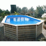Piscine bois octogonale Calayan - 8,90 x 4,20 x H. 1,29 m_2
