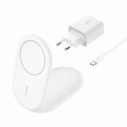 Belkin BoostCharge Casques, Smartphone Blanc USB Recharge sans fil Charge rapide Intérieure_2