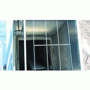 Lanterneau ecofeu 110 sce / costière en acier galvanisé / 100 x 100 cm_2