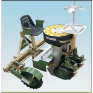 Midi-Duplex - Planteuse semi-automatique Fedelemario - Distance réglable 40 à 70 cm - Distributeur rotatif 24 godets_2