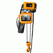 Palan électrique mobile à chaîne avec chariot TOR HHBDII 01-01T - 1T, 6m, 380V_2